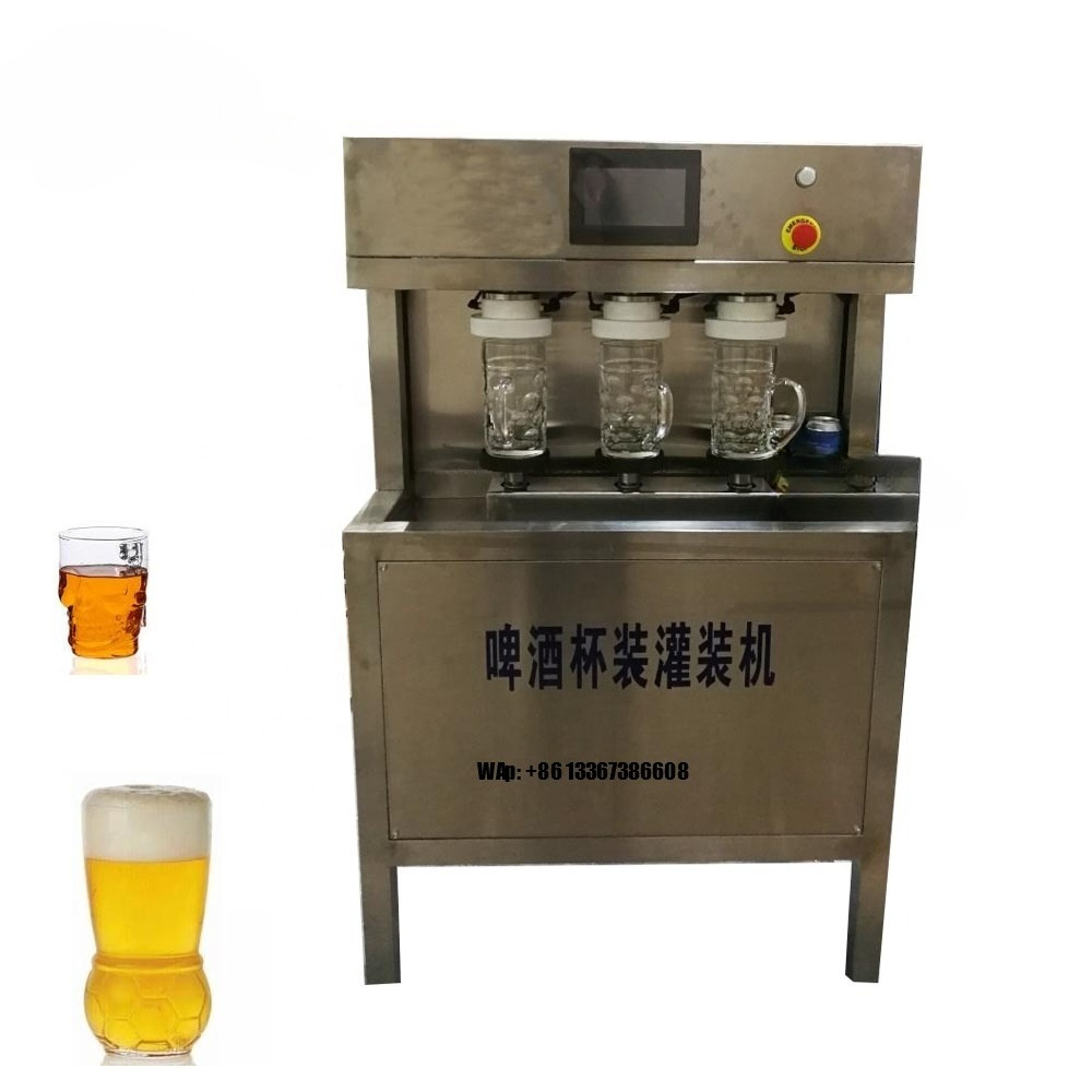 Wine Beer And - Manual Beer Filling Machine for Cup