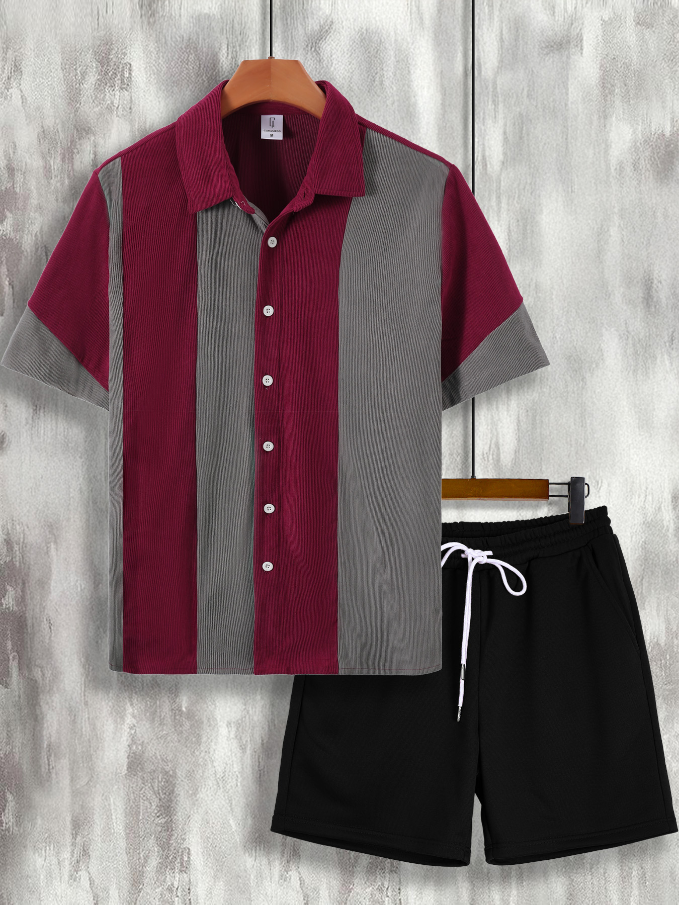Wine & Beer Guayaquil - Men's Wine Red & Gray Color