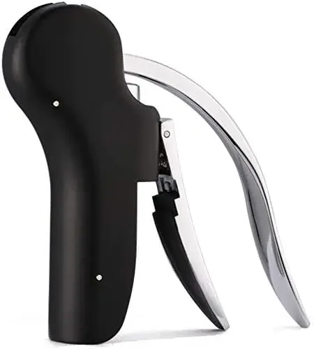 Cork Screw Lever - Stainless Steel Corkscrew Bottle Opener Built