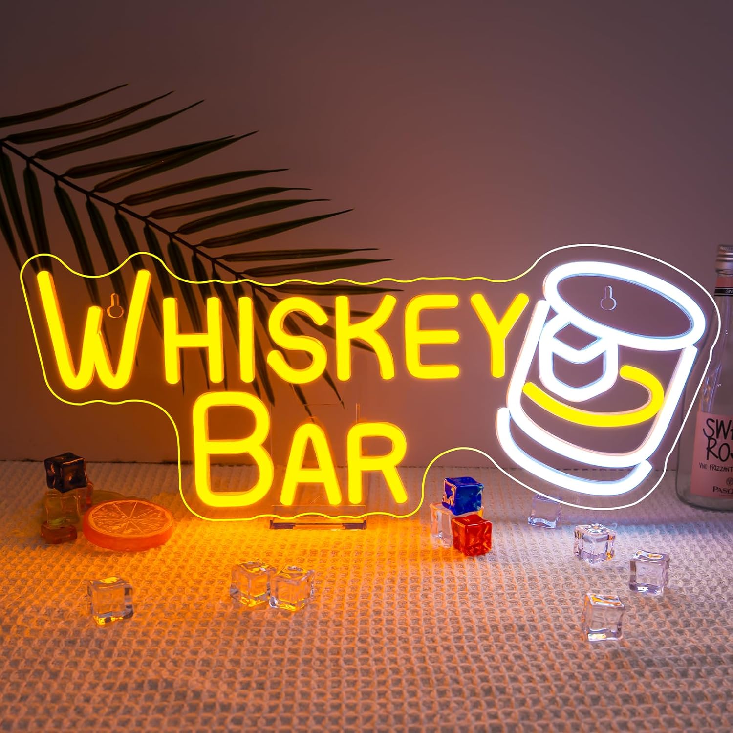 Wine Beer & More - Bar Neon Sign Bussiness Art Wall