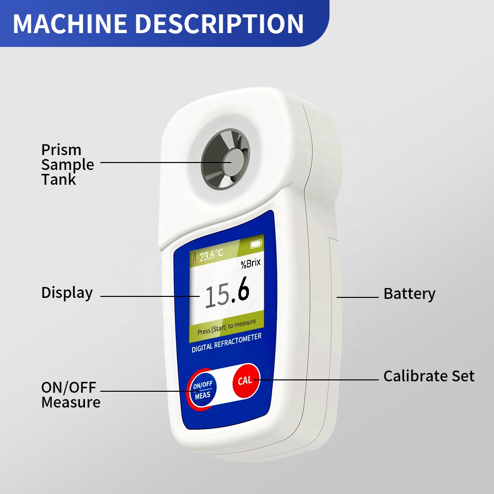 Digital Refractometer Sacchari - Wine Beer And บทวิจารณ์และราคา