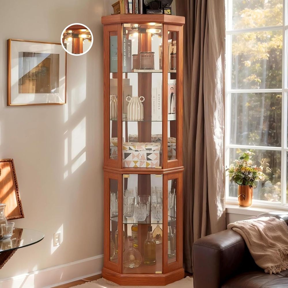 70 Tall Illuminated Glass Disp - Wine & Beer Guayaquil บทวิจารณ์และราคา