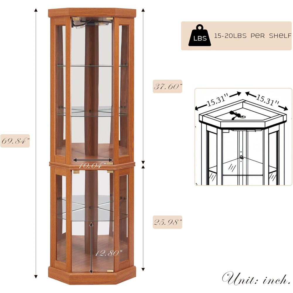 70 Tall Illuminated Glass Disp - Wine & Beer Guayaquil บทวิจารณ์และราคา