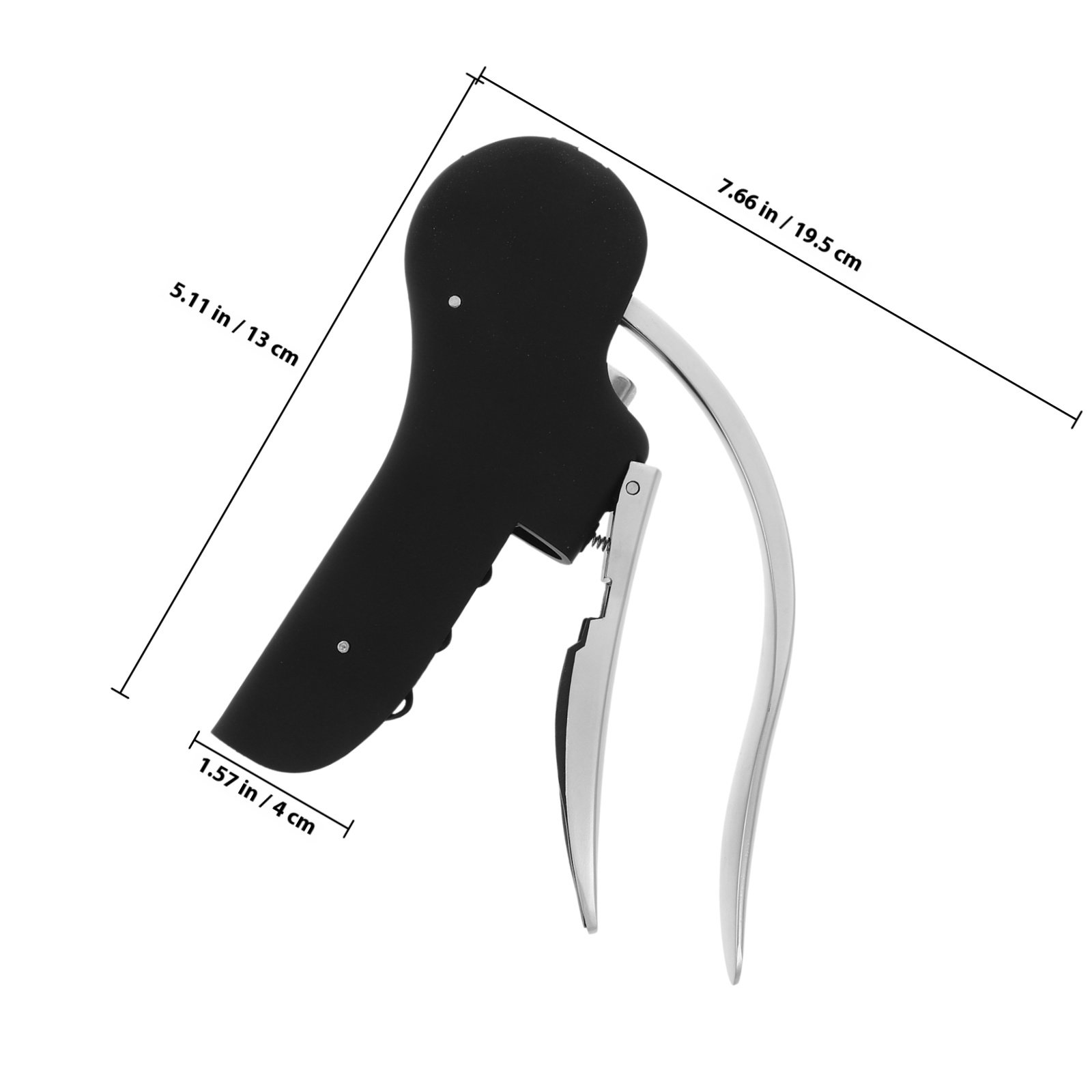 Zinc Alloy Lever Style Wine Op - Cork Screw Lever บทวิจารณ์และราคา