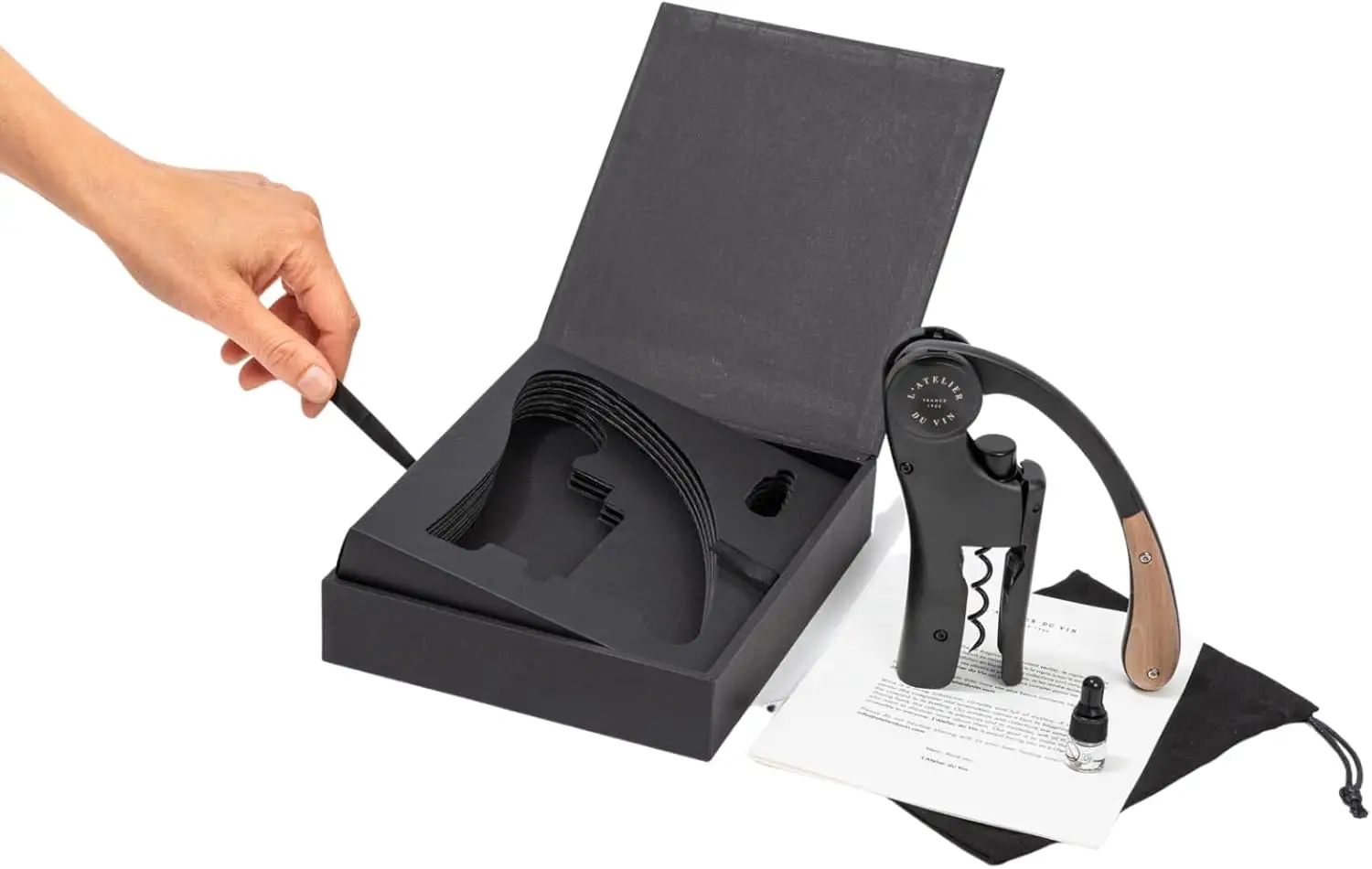 BestsellerOeno Motion Black &  - Cork Screw Lever บทวิจารณ์และราคา