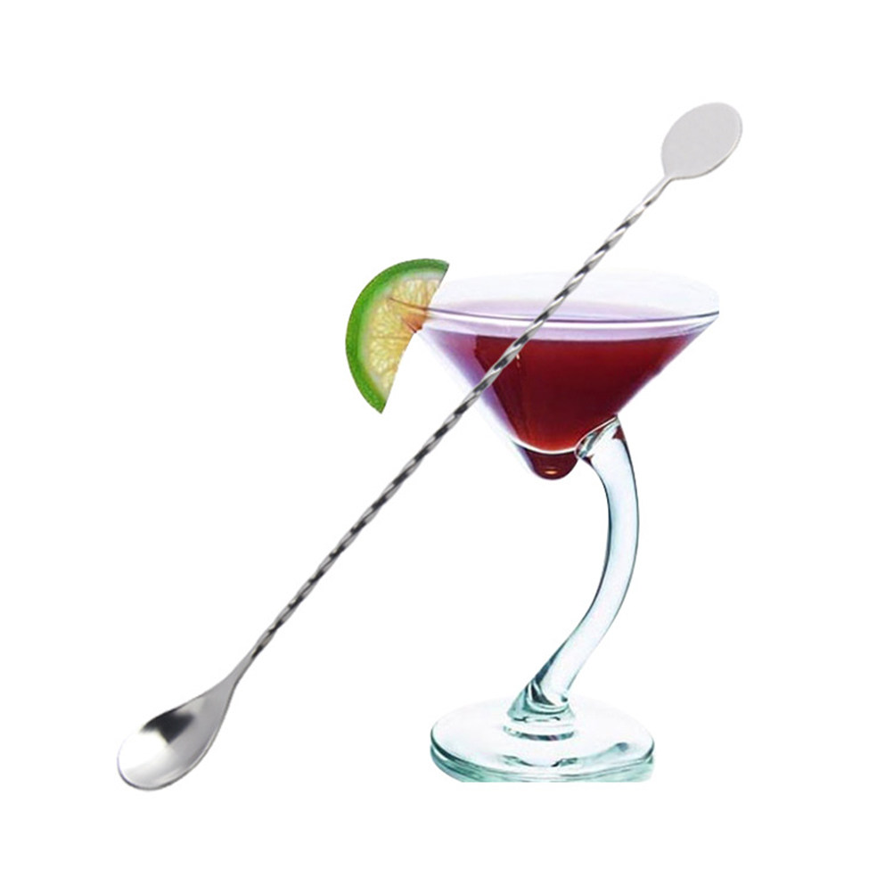 2Pcs Cocktail Bar Spoon Twiste - Bar Spoon Twisted บทวิจารณ์และราคา
