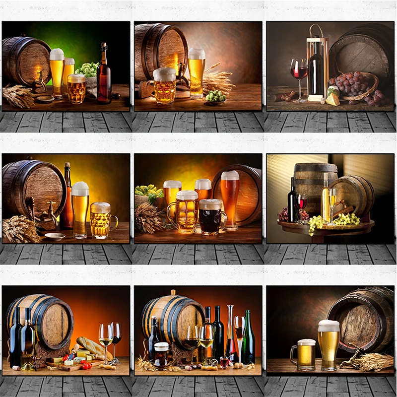 Kitchen Bar Red Wine Grape Bee - Wine Beer And บทวิจารณ์และราคา