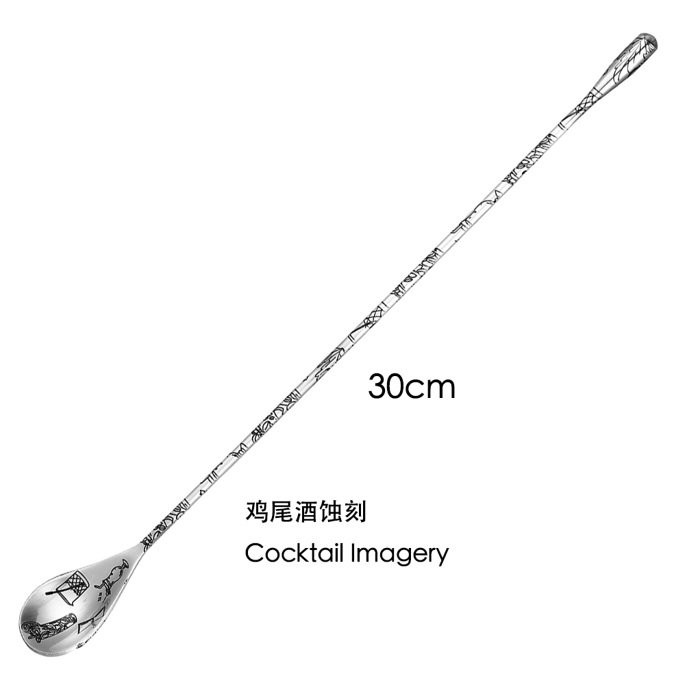 30cm/40cm/50cm Teardrop Cockta - Bar Spoon Twisted บทวิจารณ์และราคา