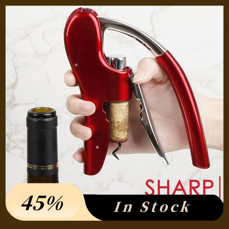 A60Z Top Stainless Steel Wine  - Cork Screw Lever บทวิจารณ์และราคา