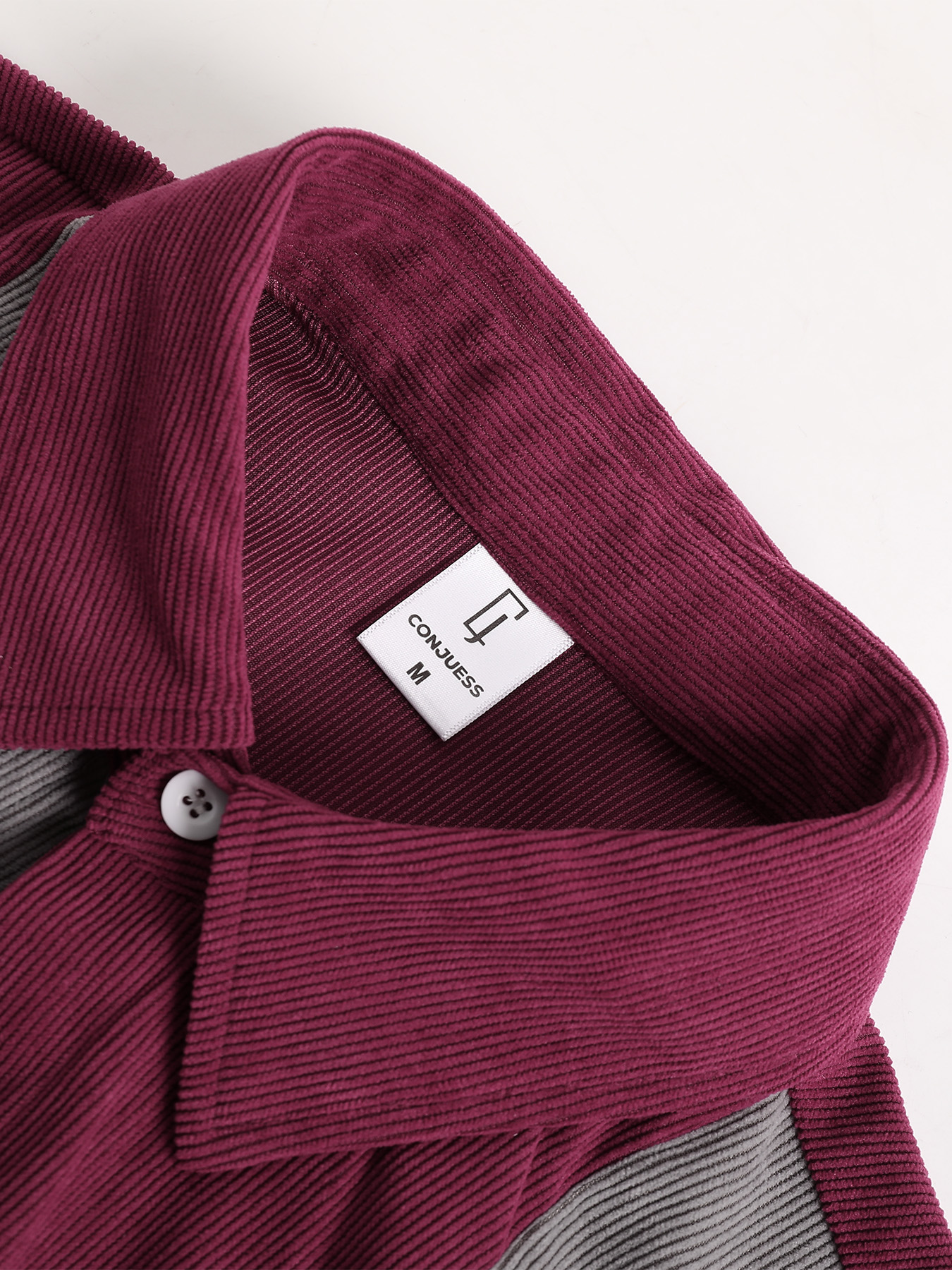 Men's Wine Red & Gray Color Bl - Wine & Beer Guayaquil บทวิจารณ์และราคา