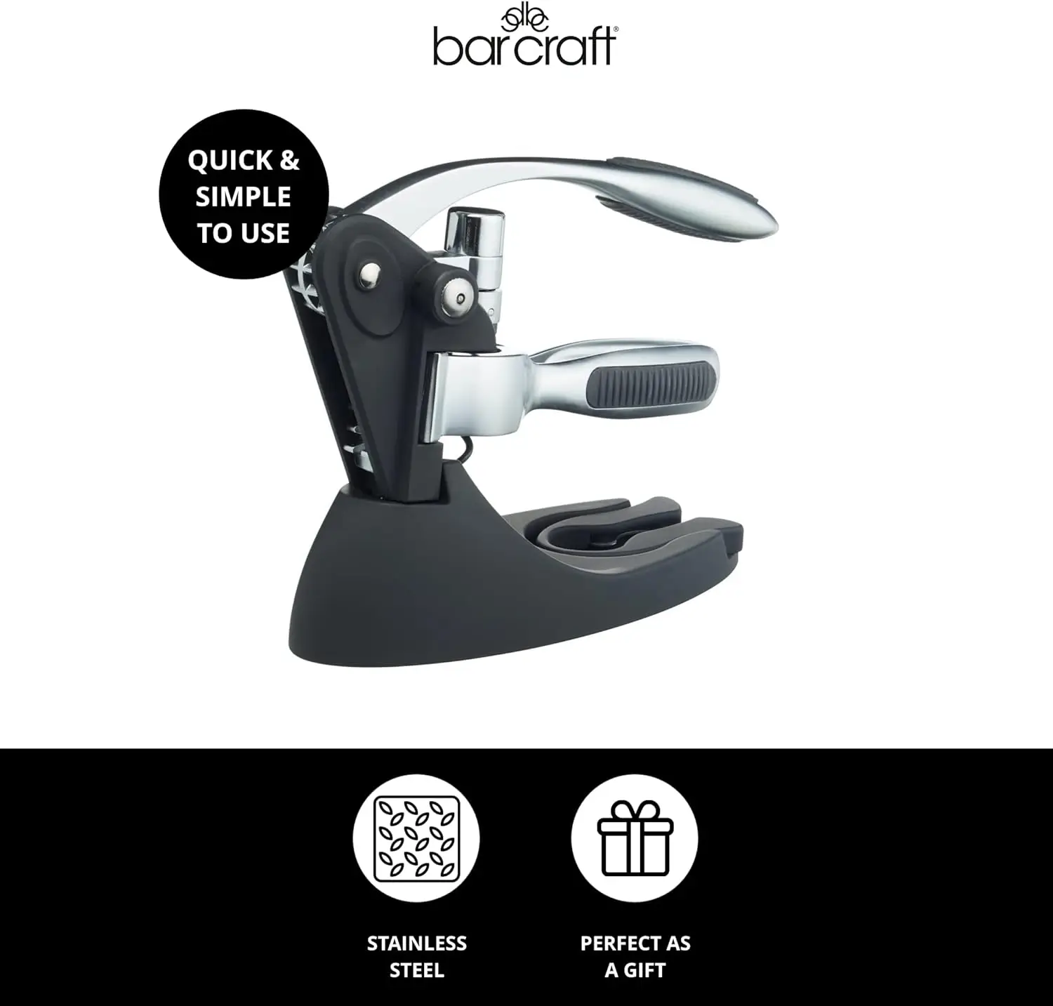 Lever Arm Corkscrew Set Craft - Cork Screw Lever บทวิจารณ์และราคา