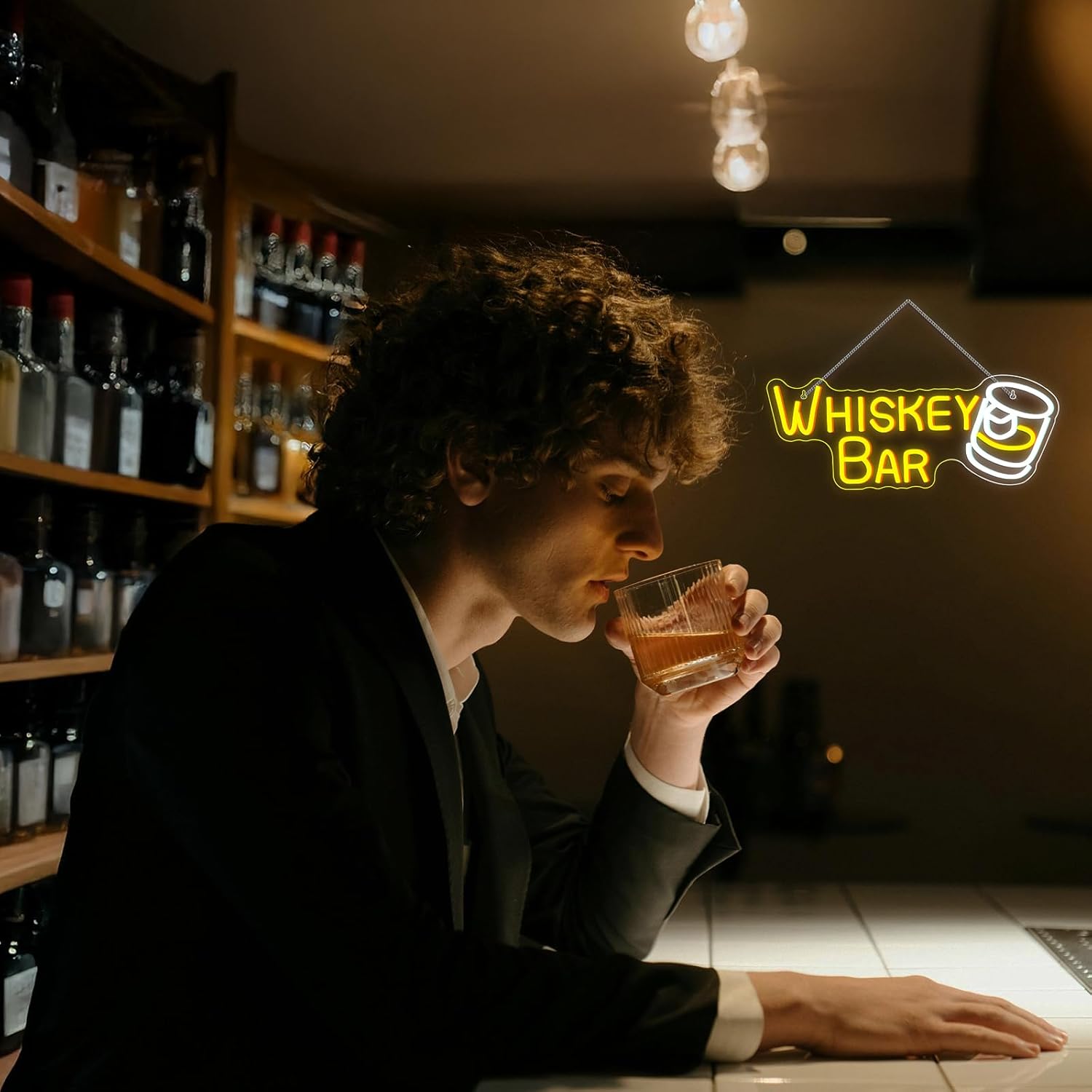 Bar Neon Sign Bussiness Art Wa - Wine Beer & More บทวิจารณ์และราคา
