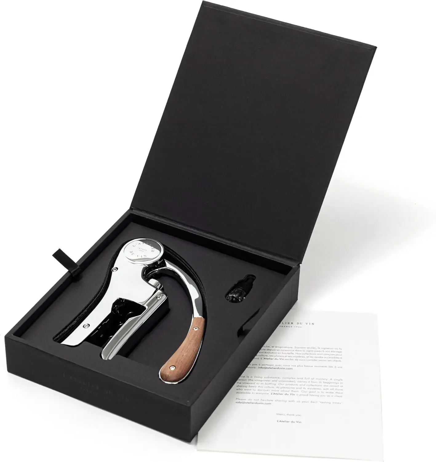 Silver Wood Lever Corkscrew Wi - Cork Screw Lever บทวิจารณ์และราคา