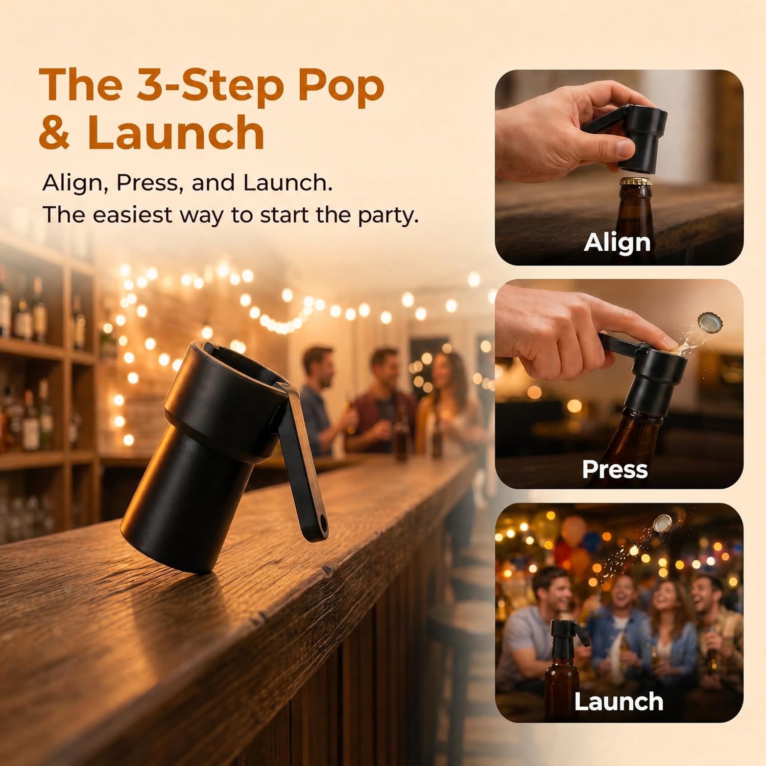 Bottle Opener, Bottle Cap Shoo - Wine Beer Difference บทวิจารณ์และราคา