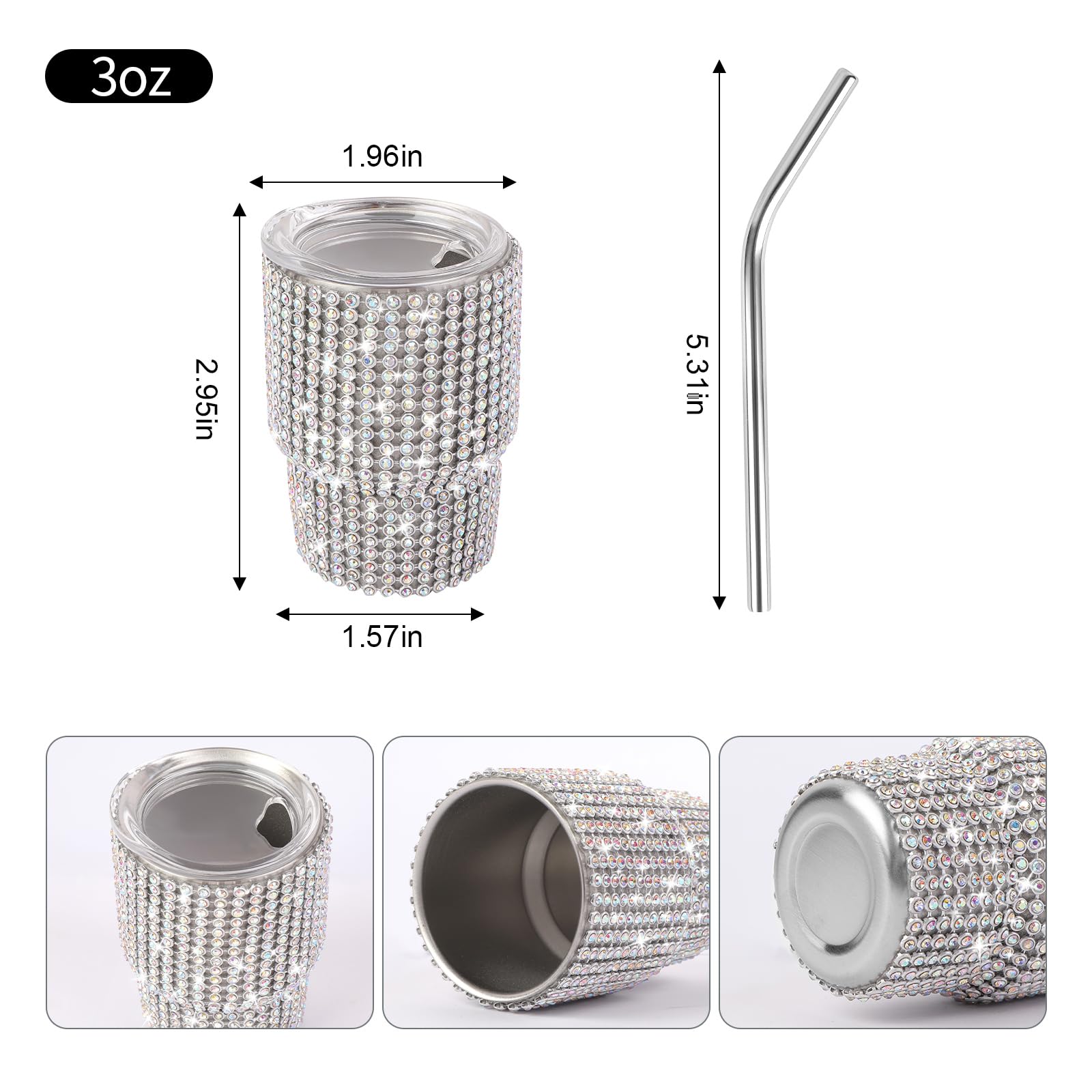 Bling Diamond 3 oz Mini liquor - Wine Beer And บทวิจารณ์และราคา
