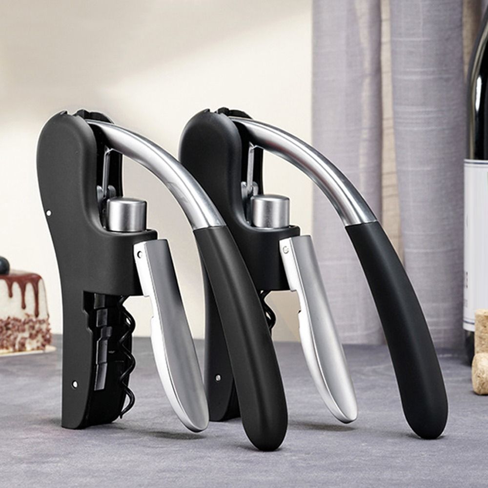 Bottle Opener Zinc Alloy Red W - Cork Screw Lever บทวิจารณ์และราคา