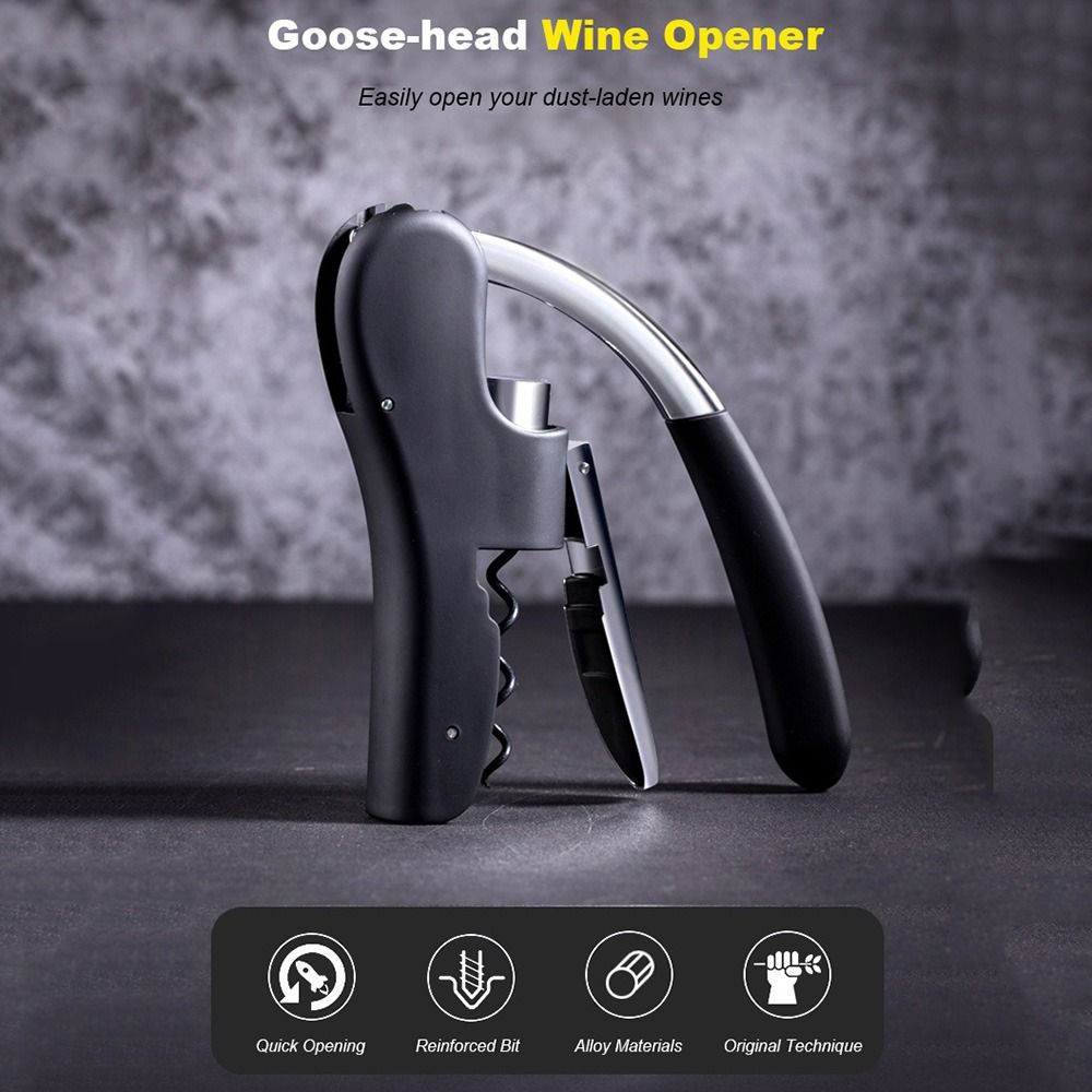 Bottle Opener Zinc Alloy Red W - Cork Screw Lever บทวิจารณ์และราคา