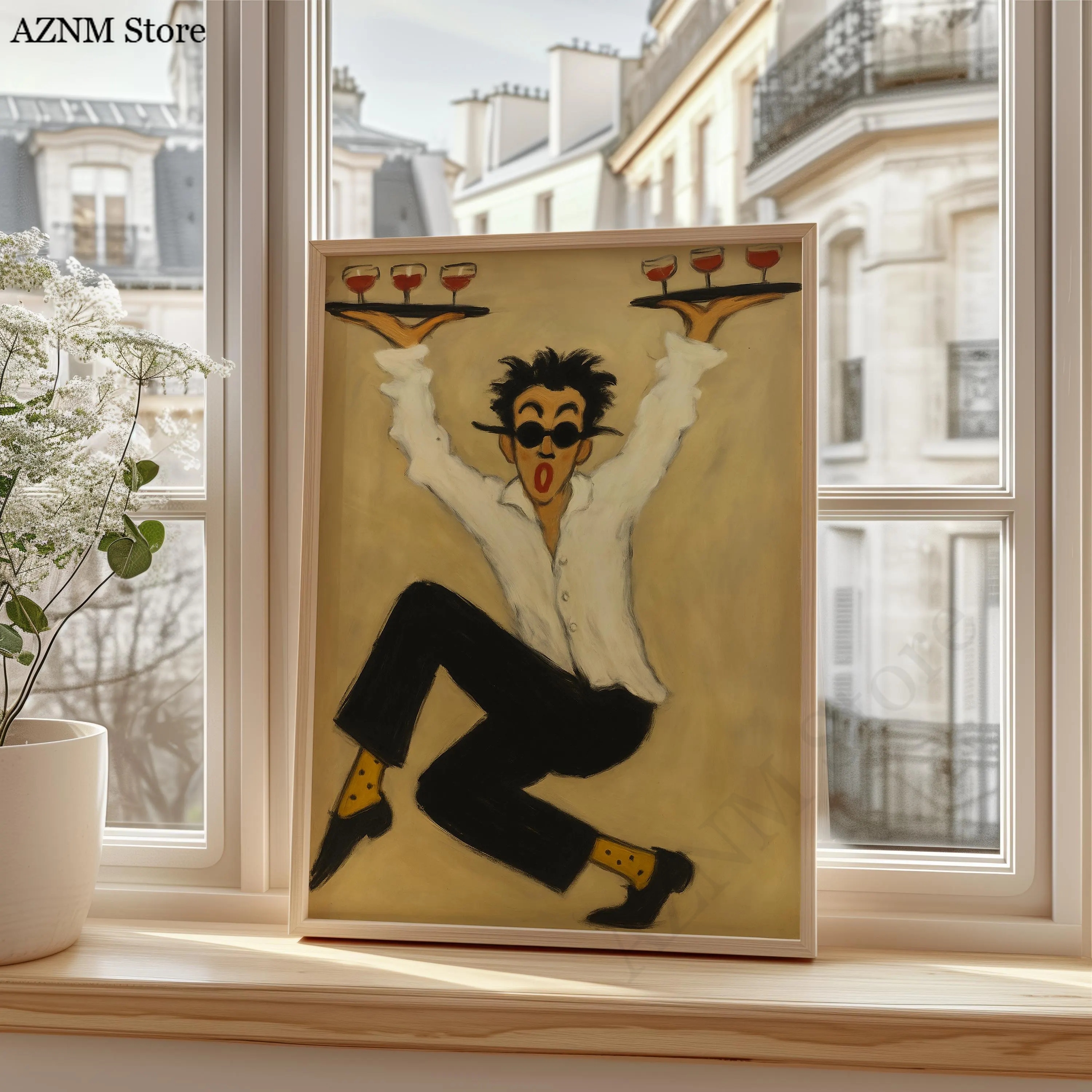 Retro Server Wall Decor, Minim - Wine Beer Bar บทวิจารณ์และราคา
