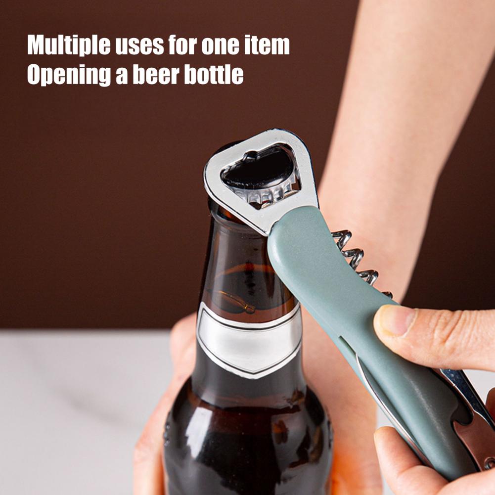 3 in 1 Wine Opener, Portable B - Cork Screw Lever บทวิจารณ์และราคา