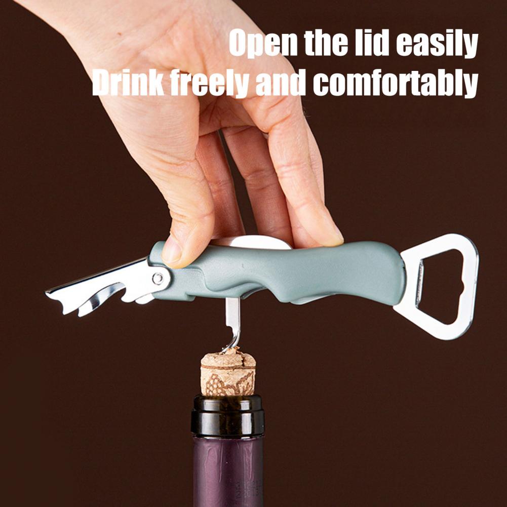3 in 1 Wine Opener, Portable B - Cork Screw Lever บทวิจารณ์และราคา
