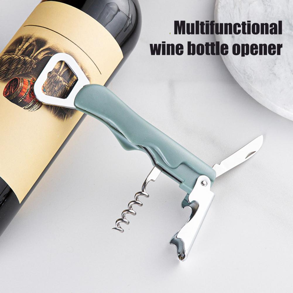 3 in 1 Wine Opener, Portable B - Cork Screw Lever บทวิจารณ์และราคา