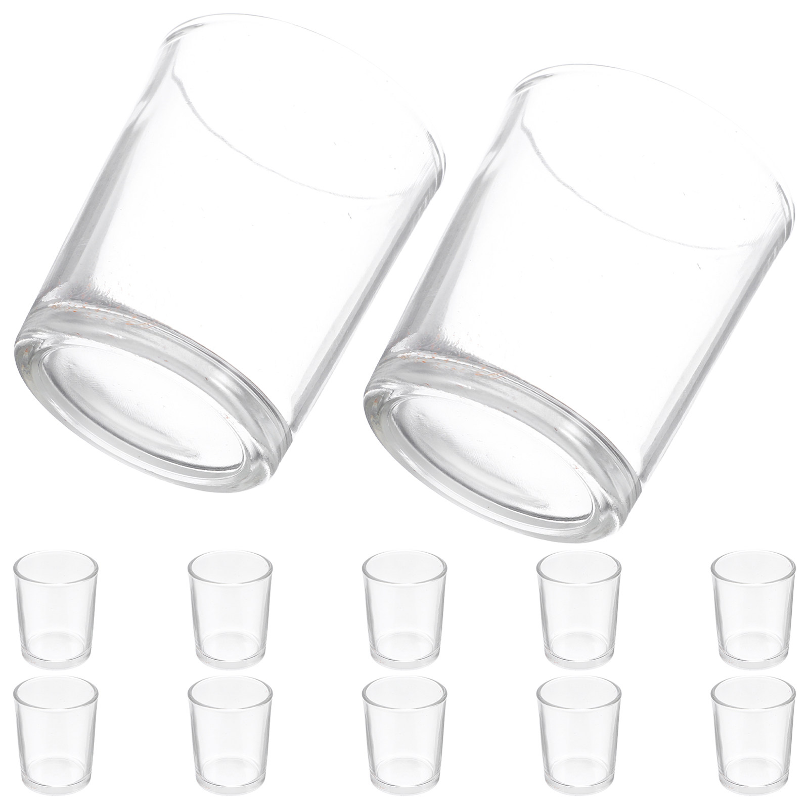 12Pcs Mini Glass Shot Glasses  - Wine Beer And บทวิจารณ์และราคา