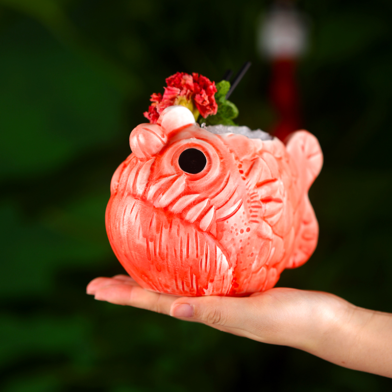 Cute Lantern Fish Cocktail Gla - Wine Beer Bar บทวิจารณ์และราคา
