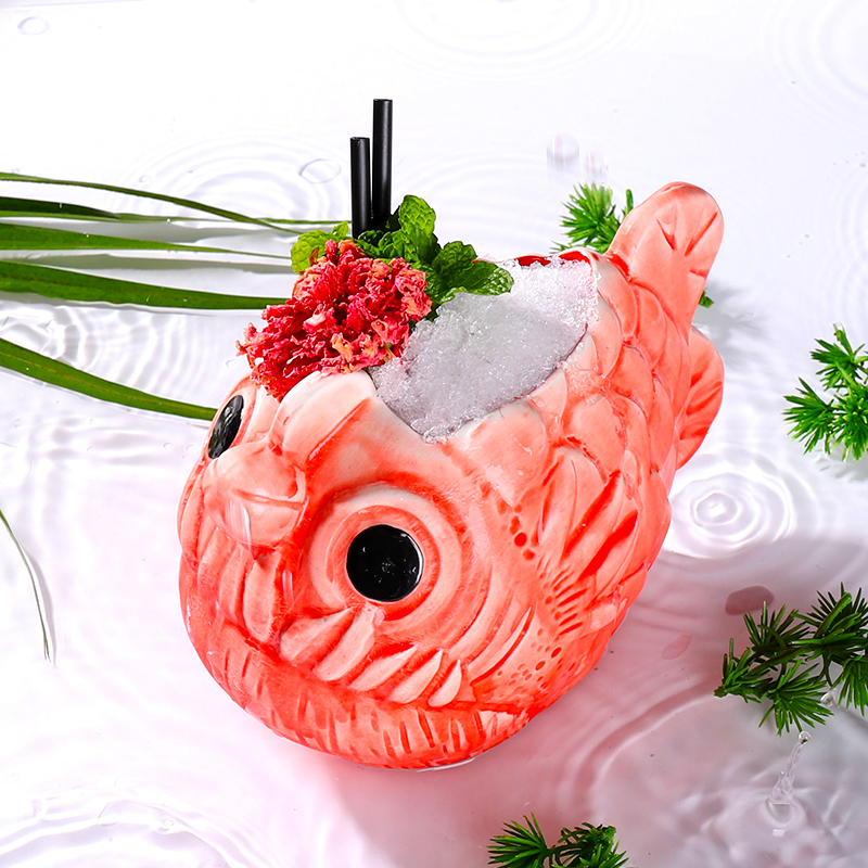 Cute Lantern Fish Cocktail Gla - Wine Beer Bar บทวิจารณ์และราคา