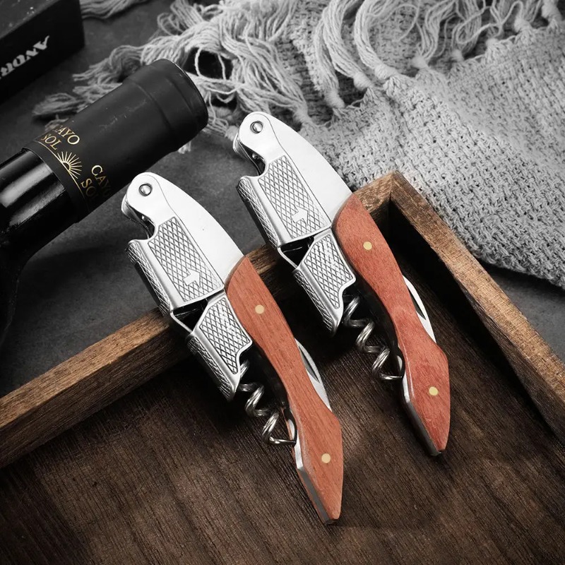 Stainless Steel and Wood 1pc S - Cork Screw Lever บทวิจารณ์และราคา