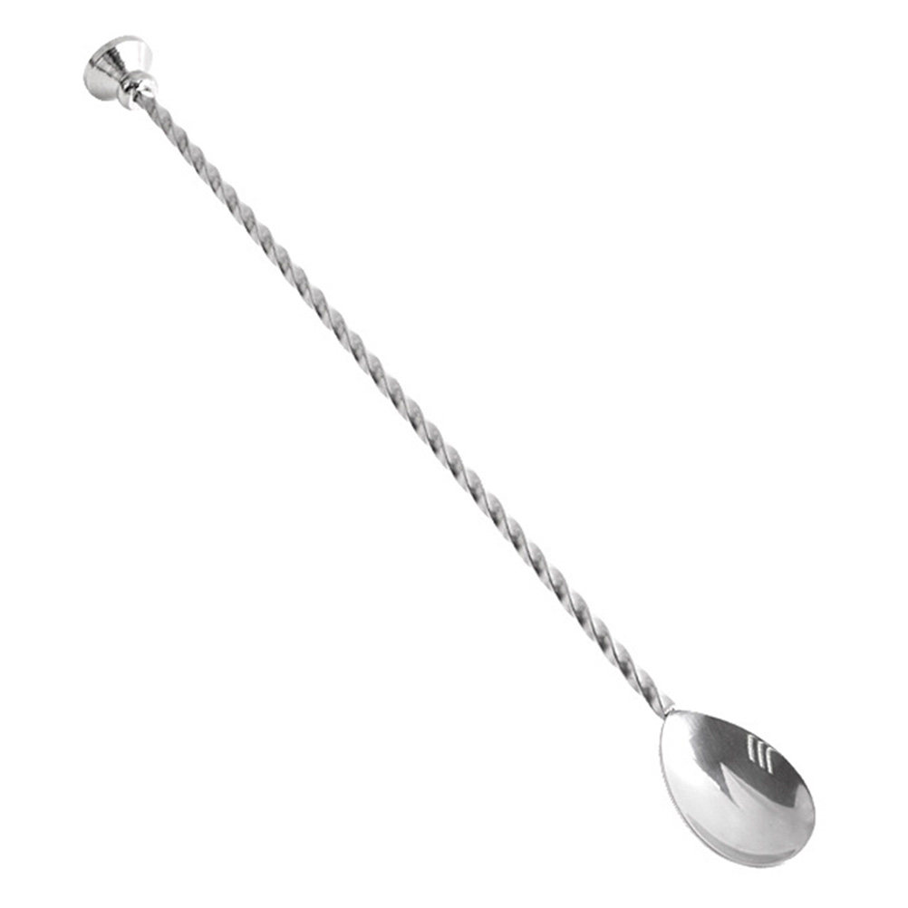 Stainless Steel Cocktail Spoon - Bar Spoon Twisted บทวิจารณ์และราคา